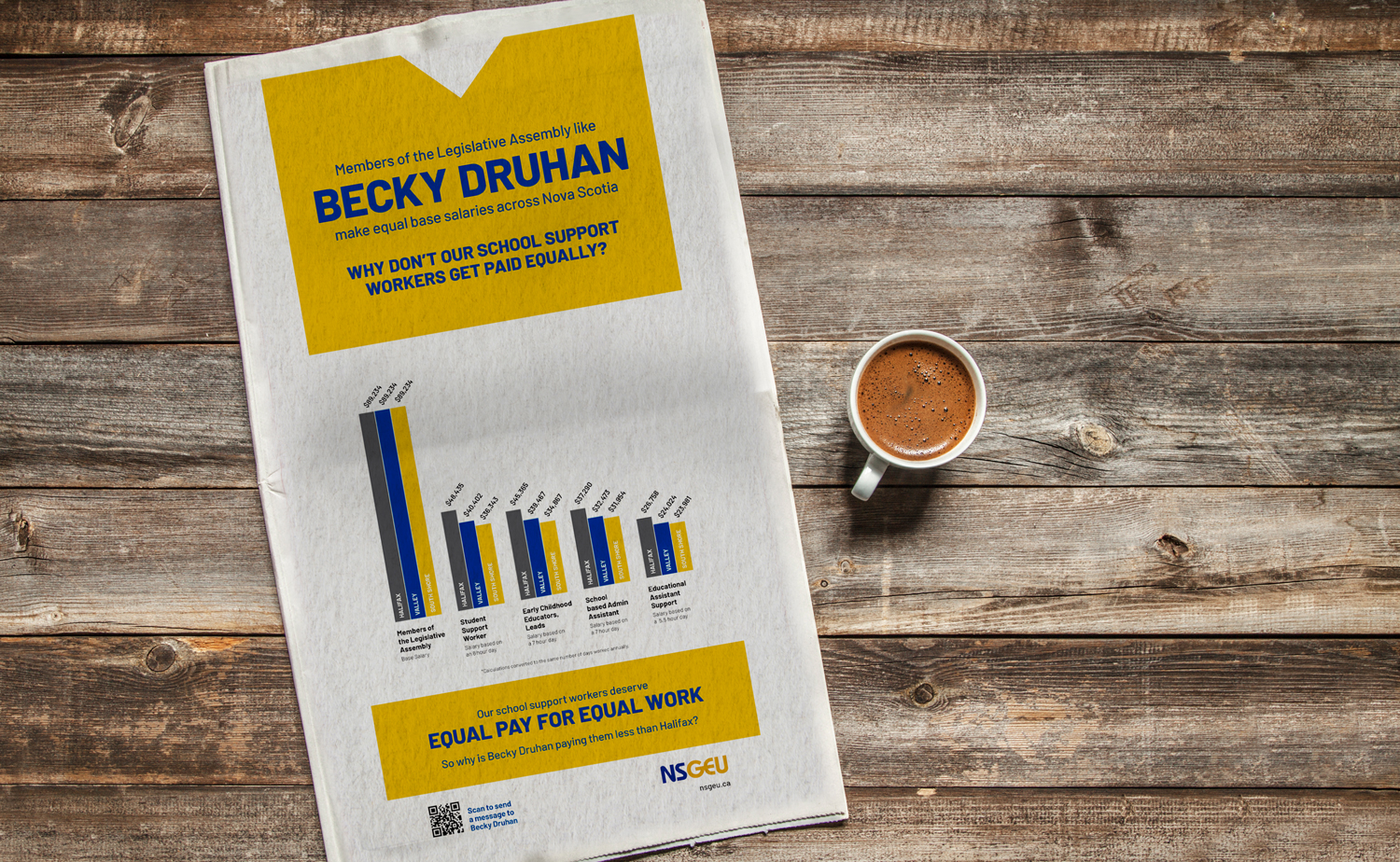 Becky Druhan newspaper and radio media